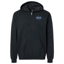 Load image into Gallery viewer, Unisex Full Zip Softstyle Hooded Sweatshirt
