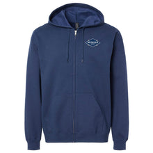 Load image into Gallery viewer, Unisex Full Zip Softstyle Hooded Sweatshirt