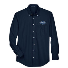 Load image into Gallery viewer, Men's Broadcloth Woven Dress Shirt