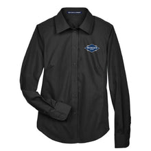 Load image into Gallery viewer, Women's Broadcloth Woven Dress Shirt