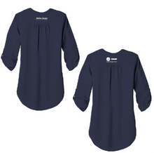 Load image into Gallery viewer, Women&#39;s 3/4-Sleeve Tunic Blouse
