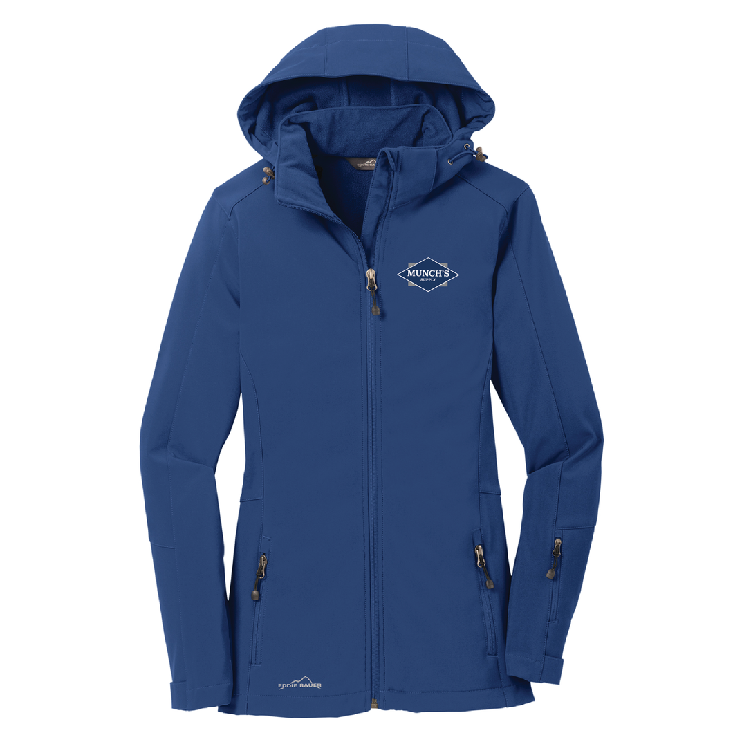 Women's Hooded Soft Shell Parka by Eddie Bauer
