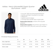Cargar imagen en el visor de la galería, Men's Adidas Ultimate 1/4 Zip Pullover
