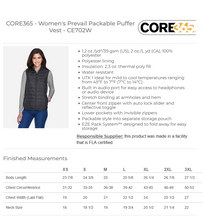 Cargar imagen en el visor de la galería, Women's Prevail Puffer Vest
