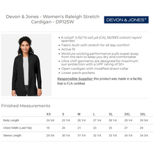 Load image into Gallery viewer, Women's Devon &amp; Jones Raleigh Stretch Cardigan

