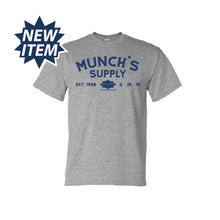 Load image into Gallery viewer, Unisex Munch&#39;s Supply Short Sleeve T-Shirt
