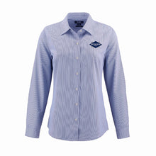 Cargar imagen en el visor de la galería, Women's Cutter &amp; Buck Pinstripe Dress Shirt

