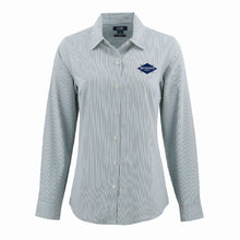 Cargar imagen en el visor de la galería, Women's Cutter &amp; Buck Pinstripe Dress Shirt
