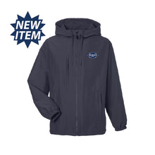 Load image into Gallery viewer, Unisex Flex Twill Hooded Jacket
