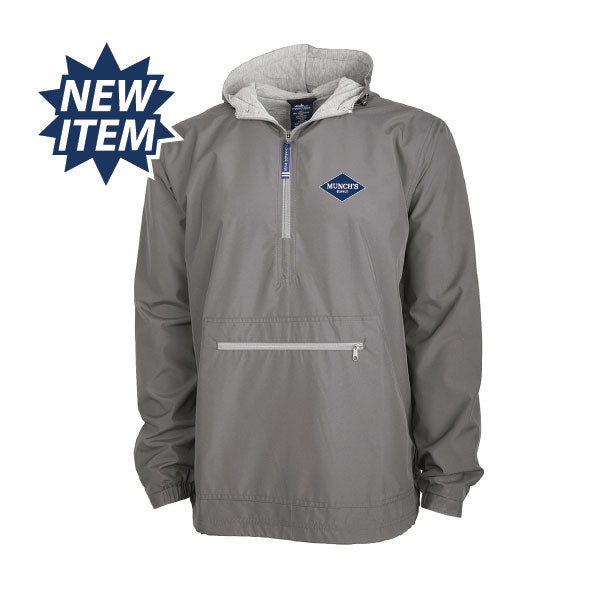 Men's Lined Anorak Pullover Jacket