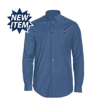 Cargar imagen en el visor de la galería, Men&#39;s Perry Ellis Heathered Woven Shirt
