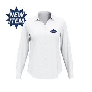Women's Perry Ellis Heathered Woven Shirt