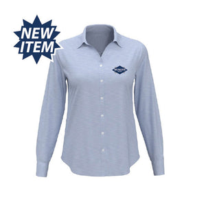 Women's Perry Ellis Heathered Woven Shirt