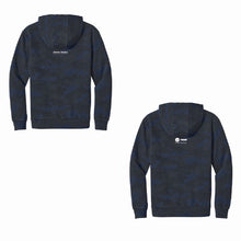 Cargar imagen en el visor de la galería, Unisex District Wash Camo Fleece Hoodie
