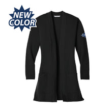 Cargar imagen en el visor de la galería, Women&#39;s Long Pocket Knit Cardigan
