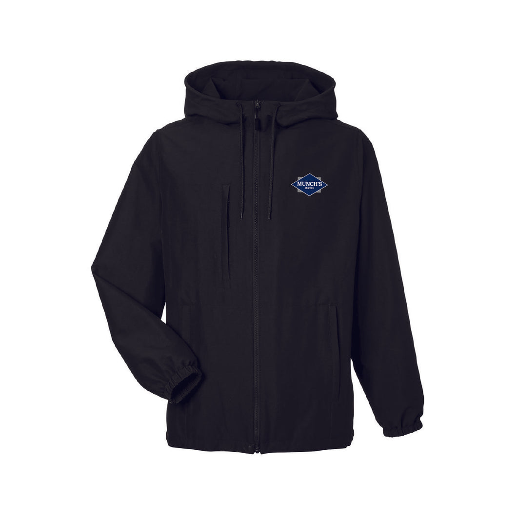 Unisex Flex Twill Hooded Jacket