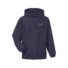 Load image into Gallery viewer, Unisex Flex Twill Hooded Jacket
