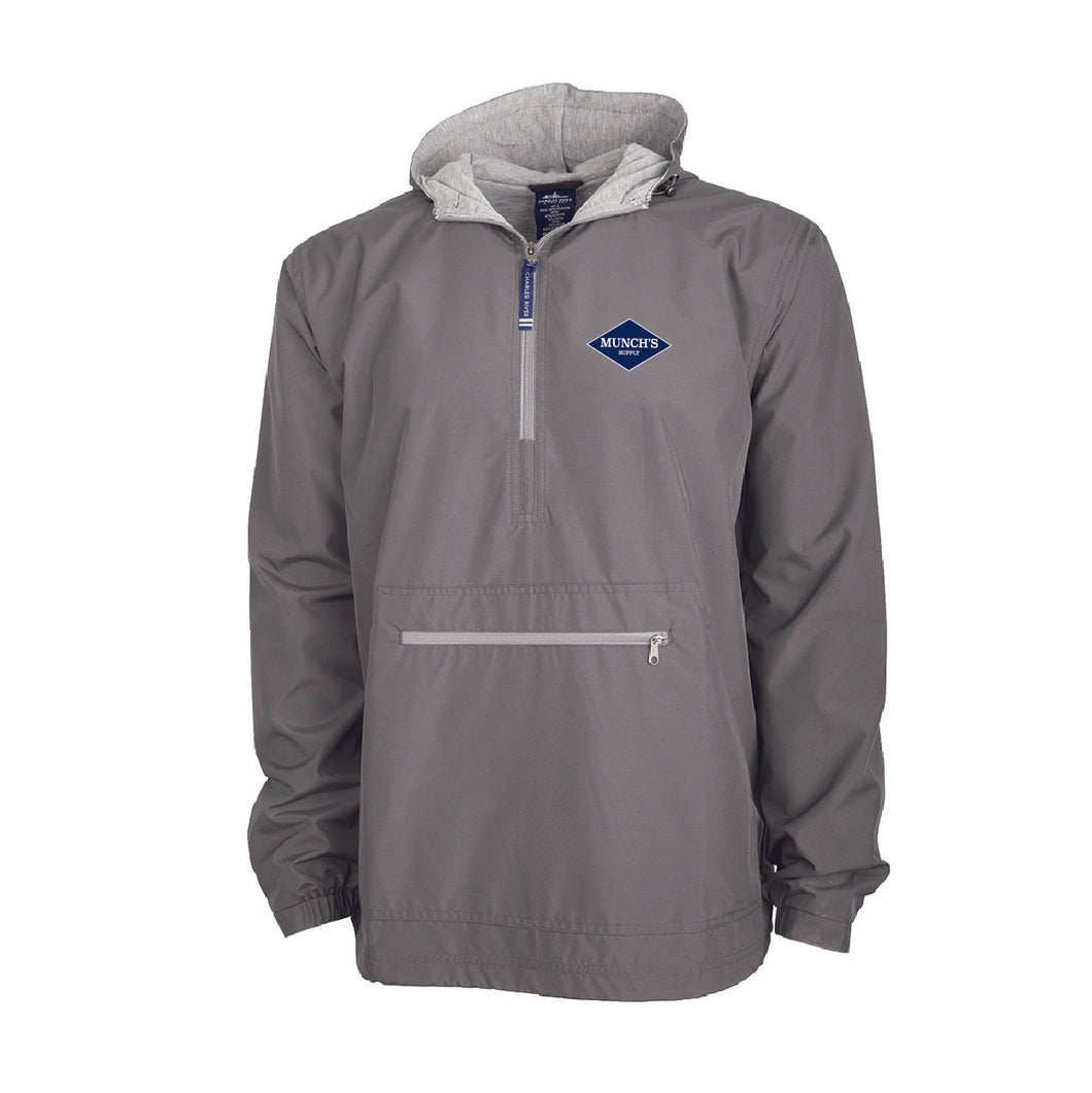 Men's Lined Anorak Pullover Jacket