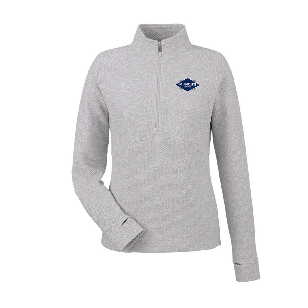 Women's Textured 1/4 Zip Pullover